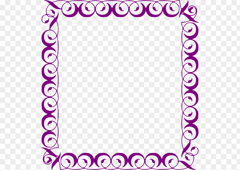 Fancy Page Border Decorative Borders And Frames Free Content Clip Art PNG