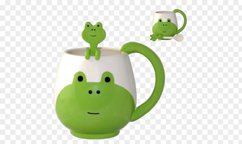 Frog Cup Mug Teacup Ceramic PNG