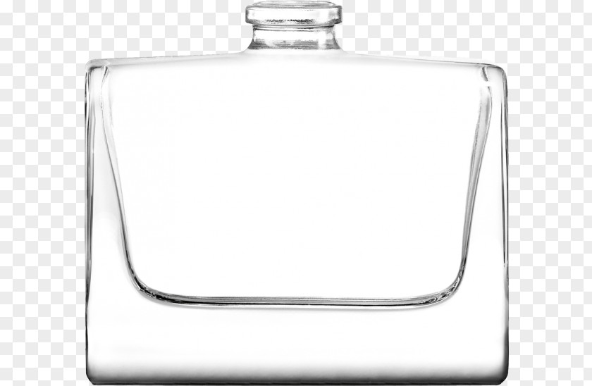 High End Luxury Glass Bottle Rectangle PNG