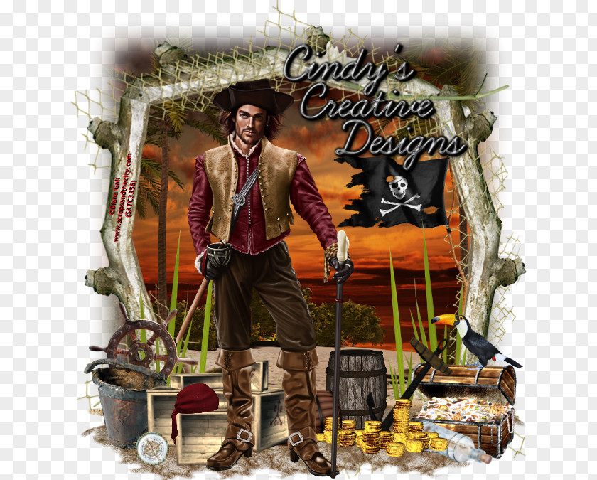 Pirate Collection Design Album Cover Poster PNG