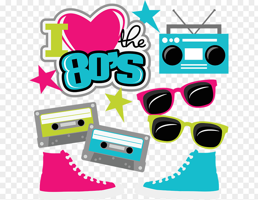 80s Cliparts 1980s 1990s Clip Art PNG