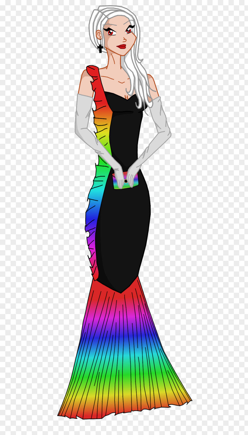 Dress Gown Fashion Design Clip Art PNG