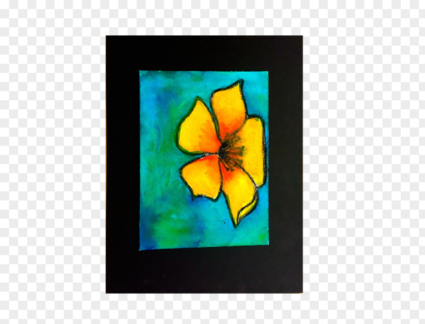 Flower Paintings Of Georgia O'keeffe Modern Art Acrylic Paint Still Life Photography Picture Frames PNG