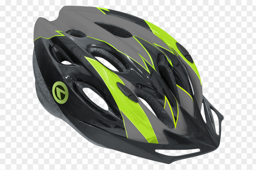 Green And Dark Grey Bicycle Helmets Motorcycle Ski & Snowboard PNG