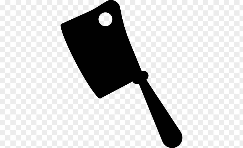Knife Vector Cleaver Butcher Silhouette PNG