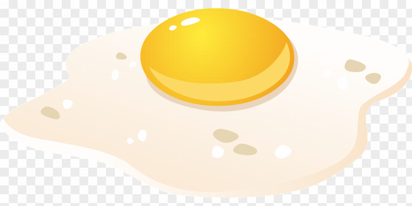 Yellow Fried Egg Yolk PNG