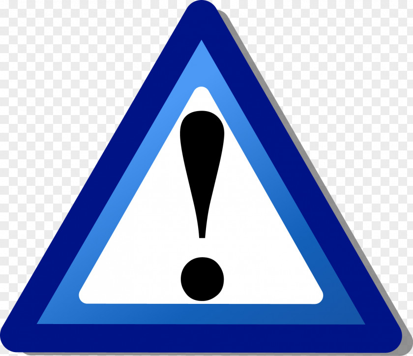 Attention Warning Sign Triangle Clip Art PNG