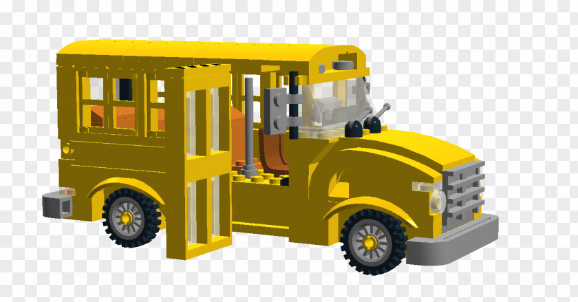 Bus Otto Mann LEGO Clip Art Car PNG