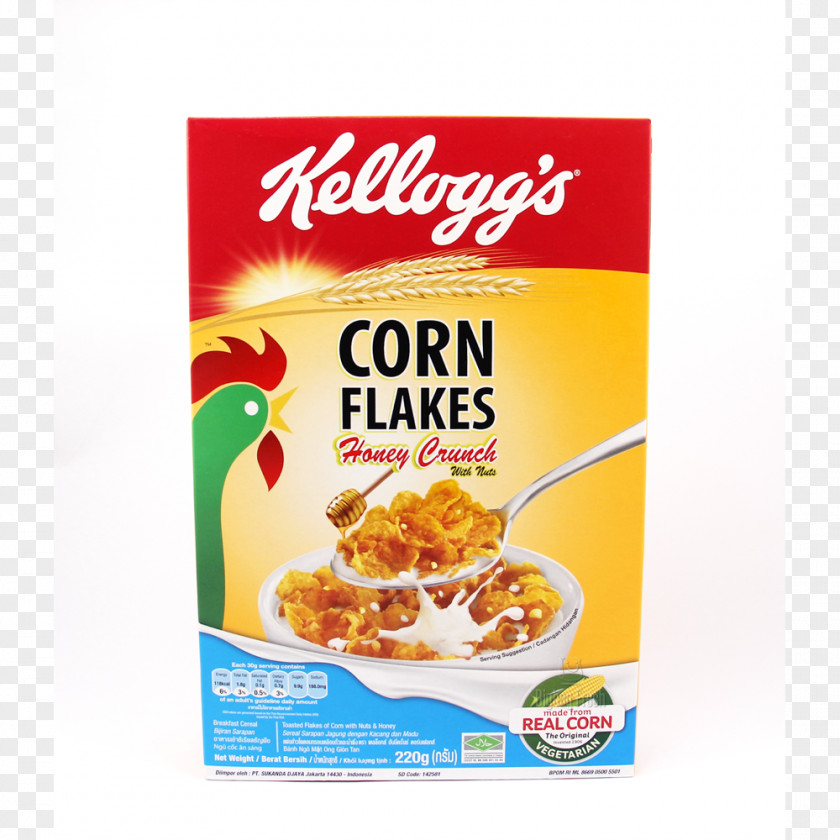 Corn Flakes Breakfast Cereal Crunchy Nut Kellogg's PNG