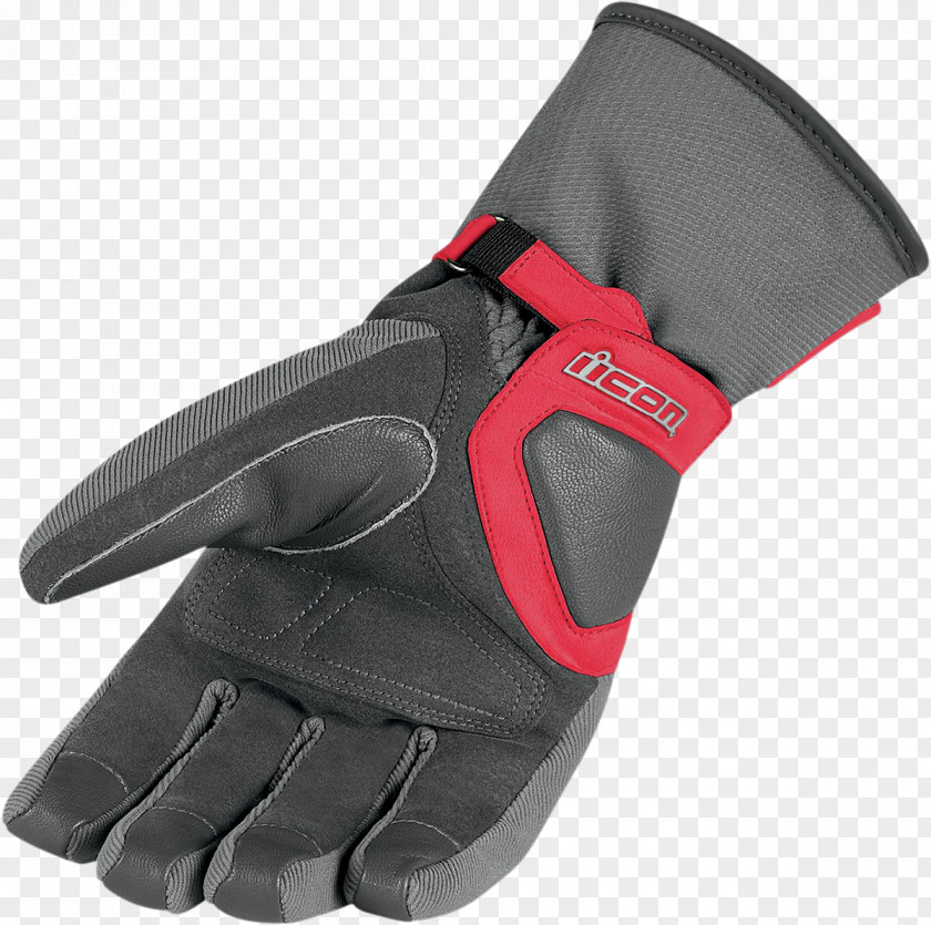 Waterproof Gloves Cycling Glove Black Red White PNG