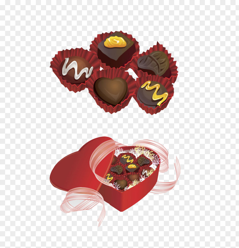 Love Chocolate Creative Drawing PNG