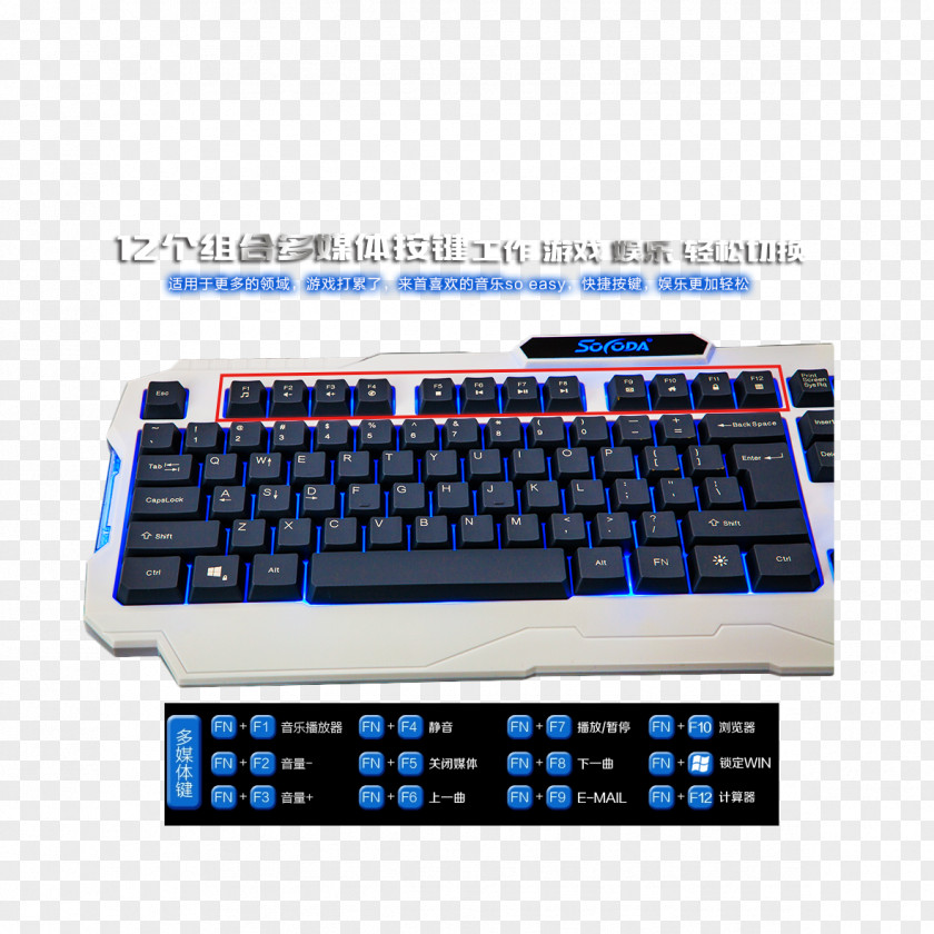 Mechanical Keyboard Free Pictures Computer Laptop Numeric Keypads Space Bar Touchpad PNG
