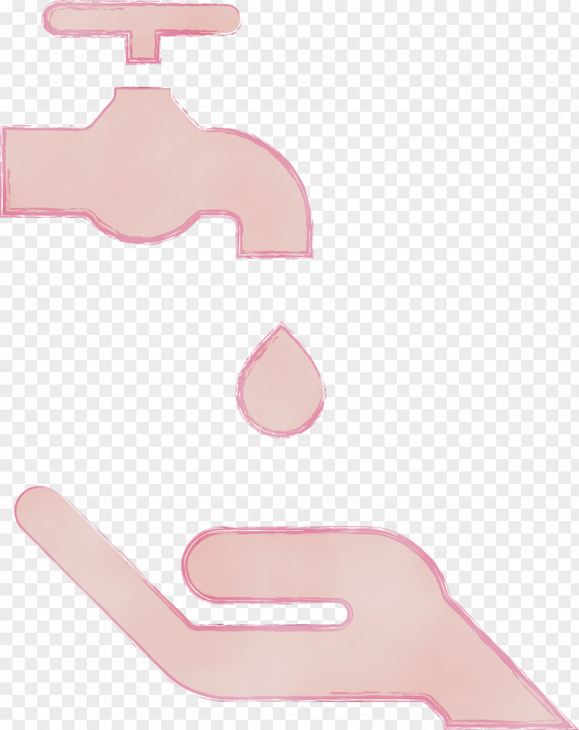 Pink Nose Finger Hand Material Property PNG
