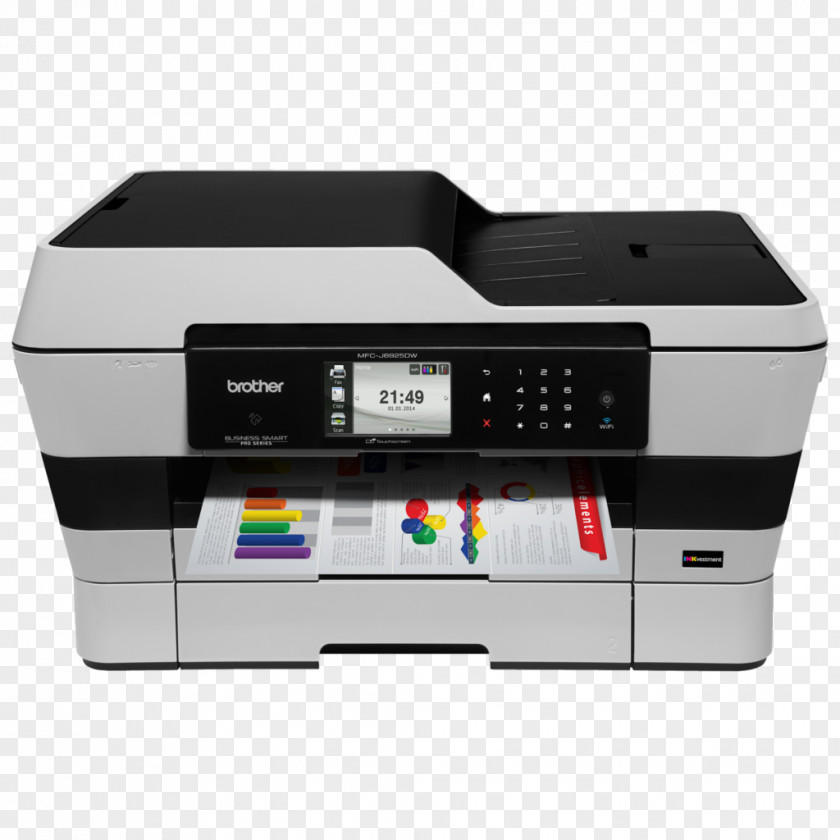 Printer Ink Cartridge Brother Industries Inkjet Printing MFC-J6925DW PNG