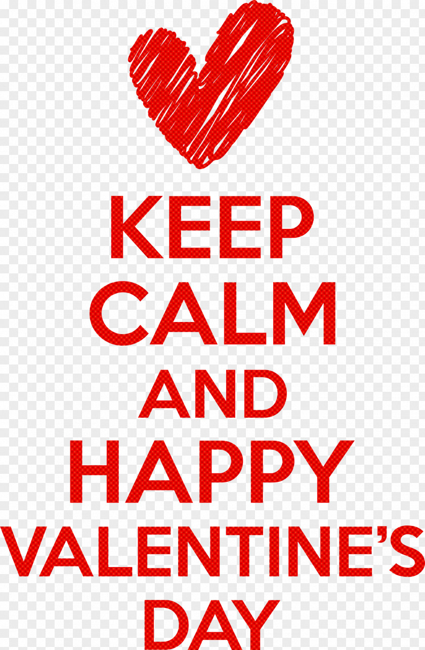 Valentines Day Keep Calm PNG