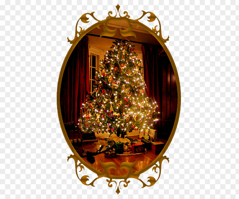 Vineyard Christmas Ornament Tree PNG