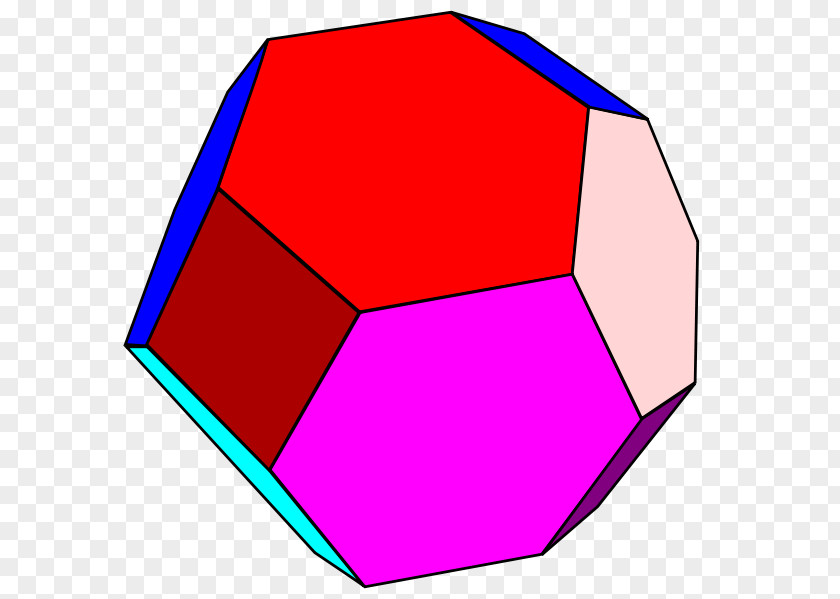 Angle Rhombic Dodecahedron Polyhedron Triacontahedron Dodécaèdre Rhombique Tronqué PNG