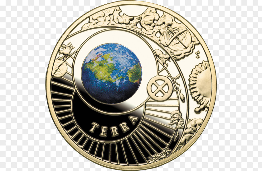 Earth Solar System Venus Numismatics Coin PNG