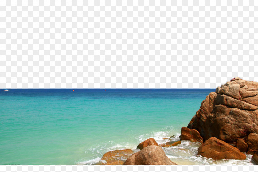 Rocks In The Sea Level Photography PNG