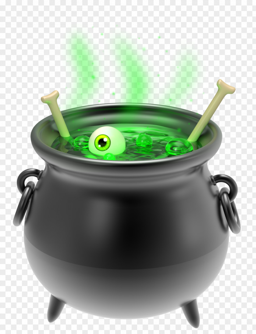 Witch Black Cauldron Clipart Image Witchcraft Clip Art PNG