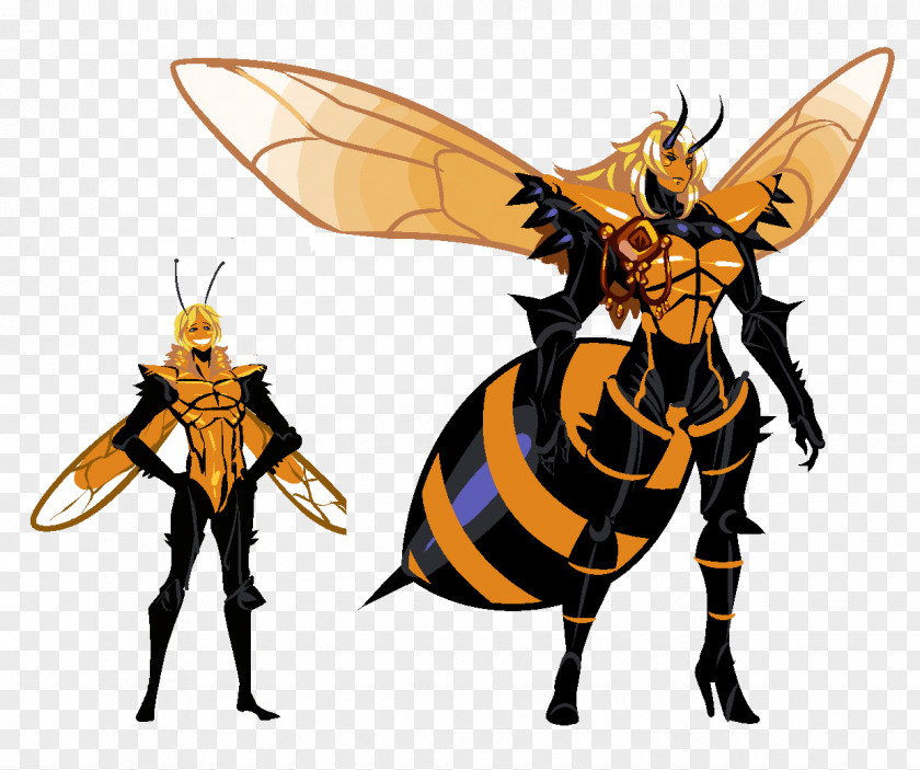 Bee Honey Legendary Creature Concept Art PNG