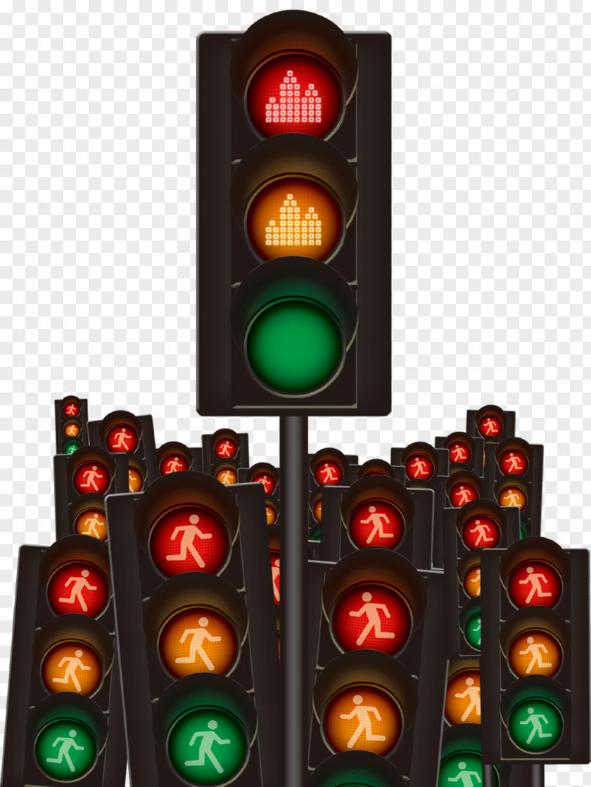 Creative Traffic Lights Light Download PNG