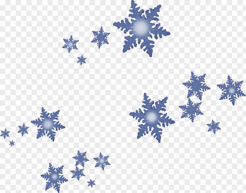 Icicles Snowflake PNG