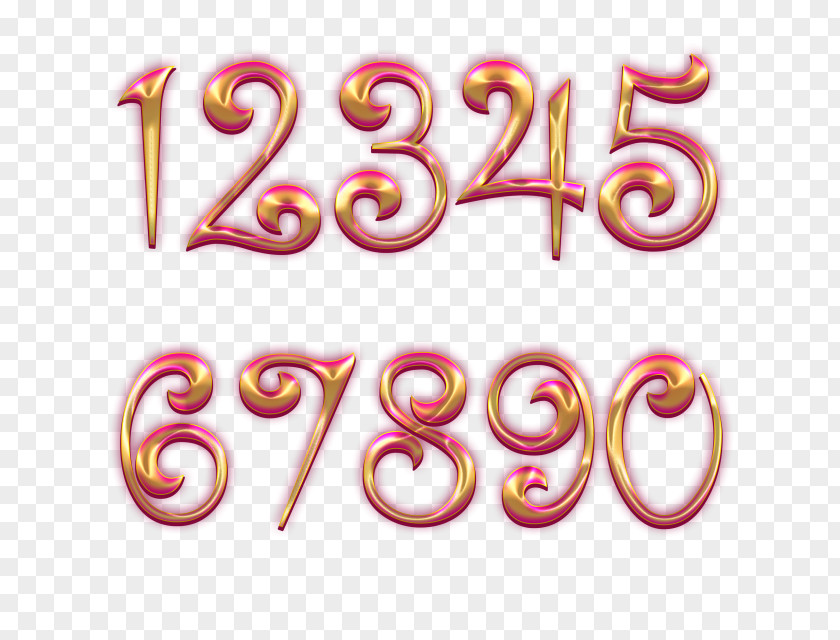 Line Pink M Body Jewellery Font PNG