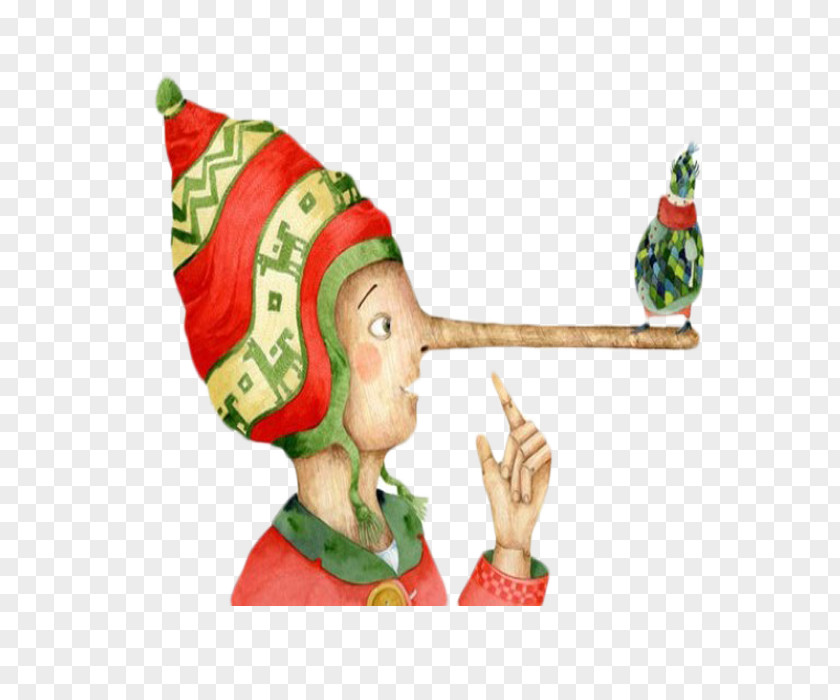 Pinocchio Puppet Illustration PNG