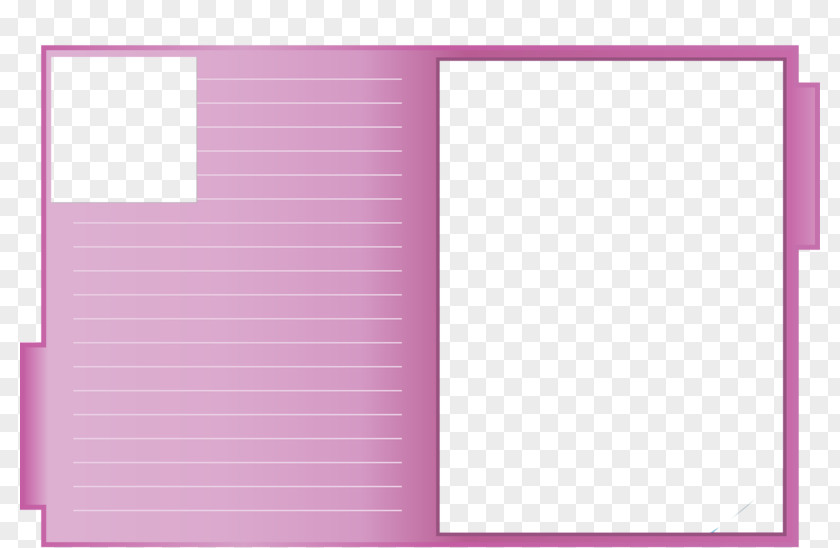 Purple Folder Directory Stationery Download PNG