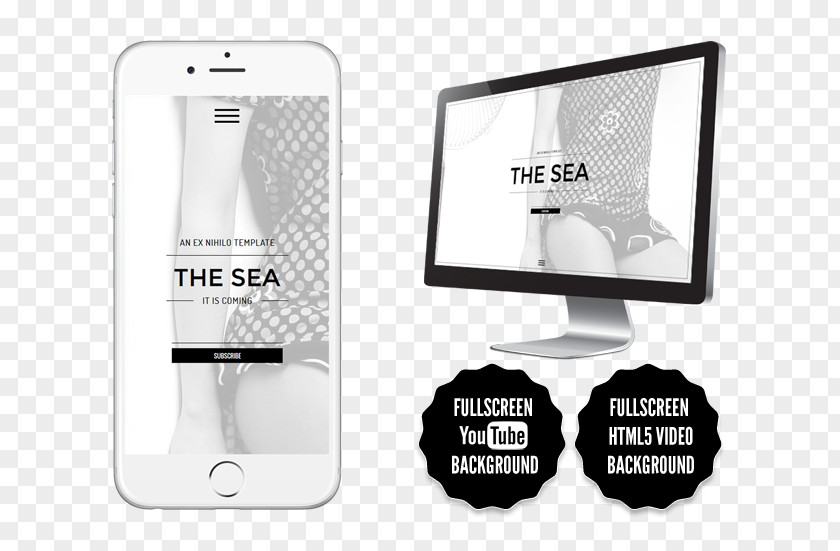 Sea THEME Brand Technology Font PNG