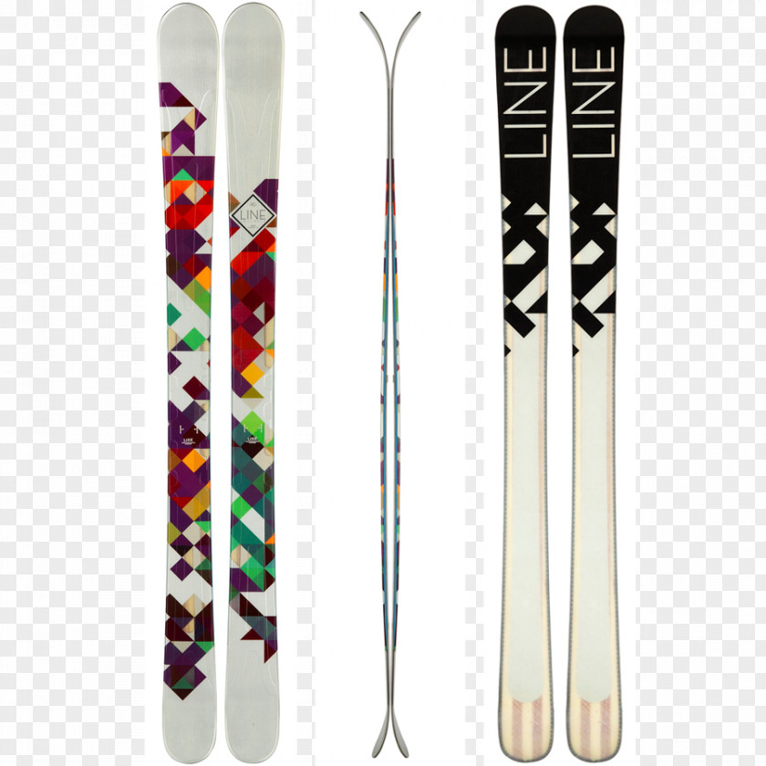 Skiing Ski Bindings Line Skis Poles PNG