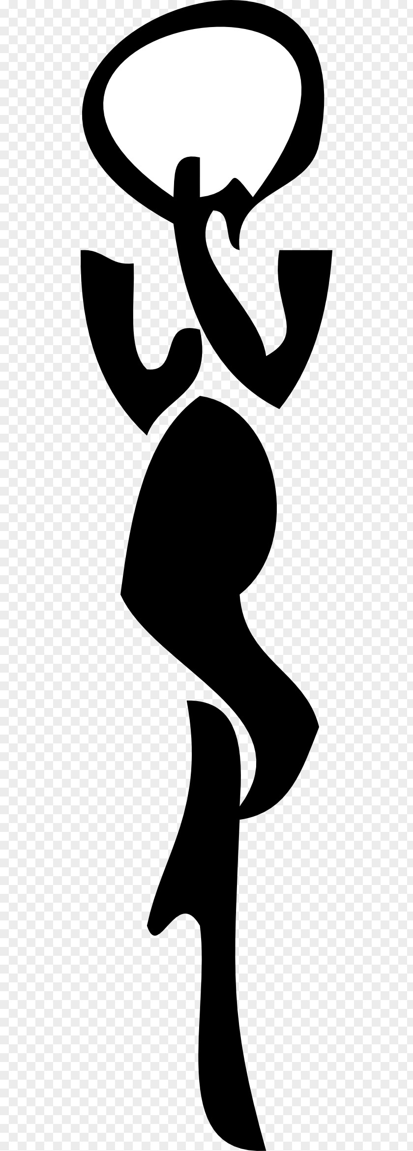 Stick Figure Garudasana Clip Art PNG