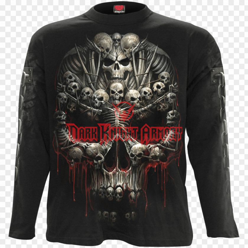 T-shirt Skull Tattoo Human Symbolism Gothic Fashion Death Calavera PNG