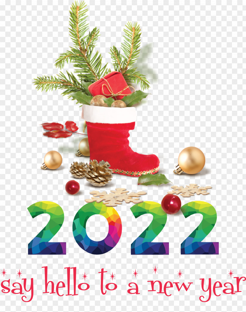 2022 Happy New Year PNG