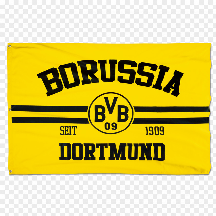 Flag Borussia Dortmund Textile Rectangle Brand PNG