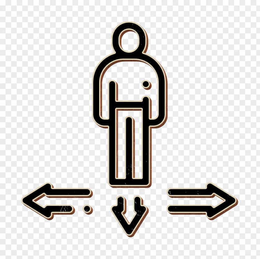 Man Icon Choose Strategy And Management PNG