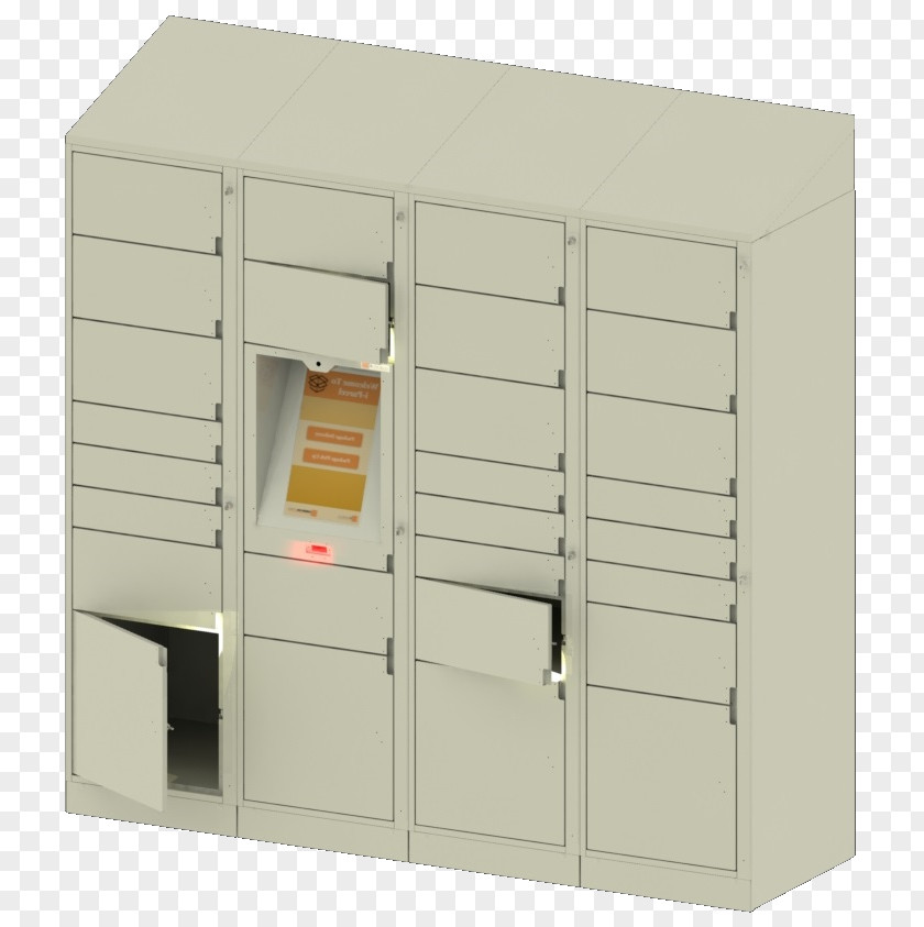 Parcel Locker Mail Box PNG