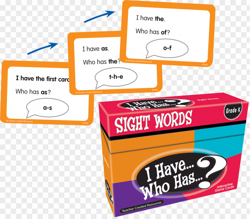 Sight Word Game Language Arts Learning PNG