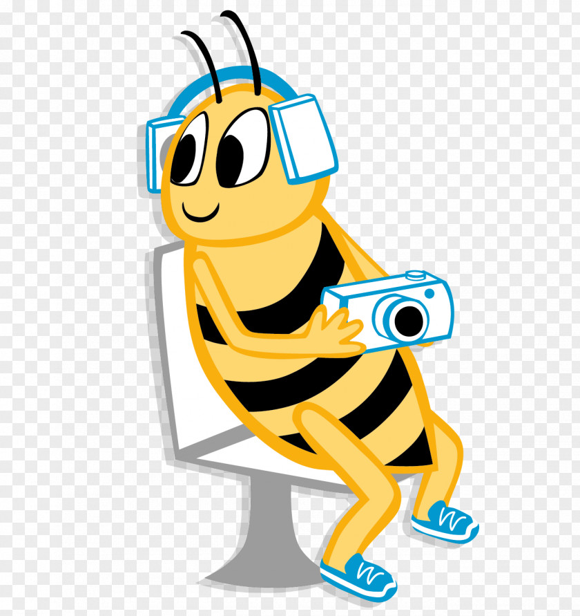 Tour Guide Insect Cartoon Pollinator Clip Art PNG