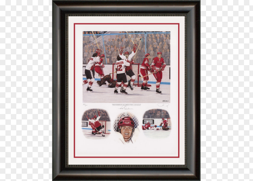 American Football Flyer Summit Series Canadian National Men's Hockey Team Canada Autograph Ice PNG