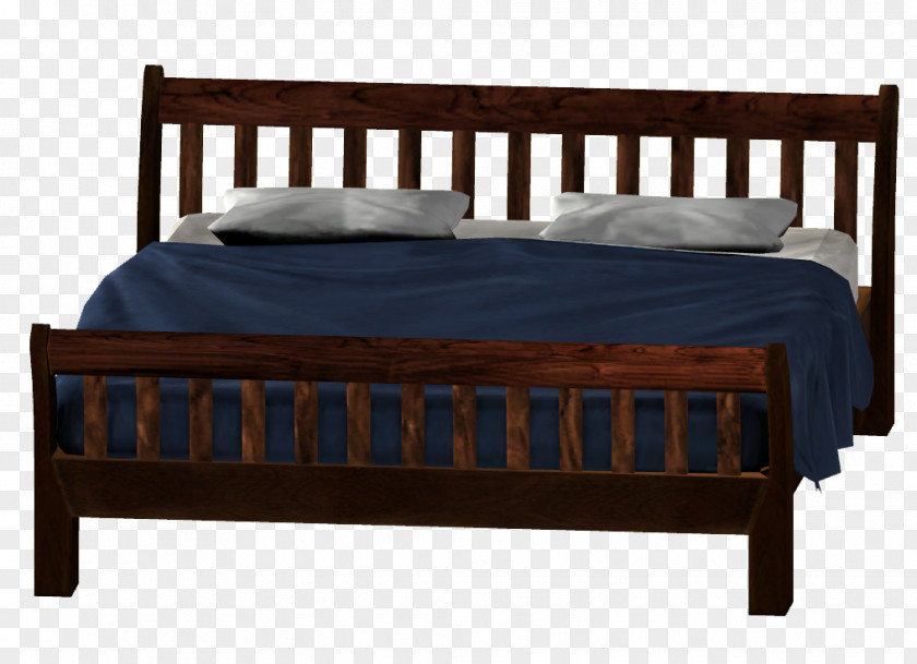 Bed Size Futon Furniture Frame PNG