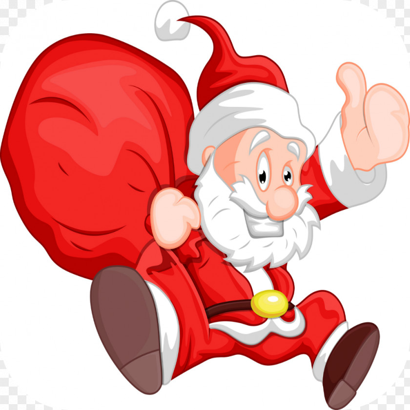 Jingle Bell Santa Claus Royalty-free Stock Photography Clip Art PNG