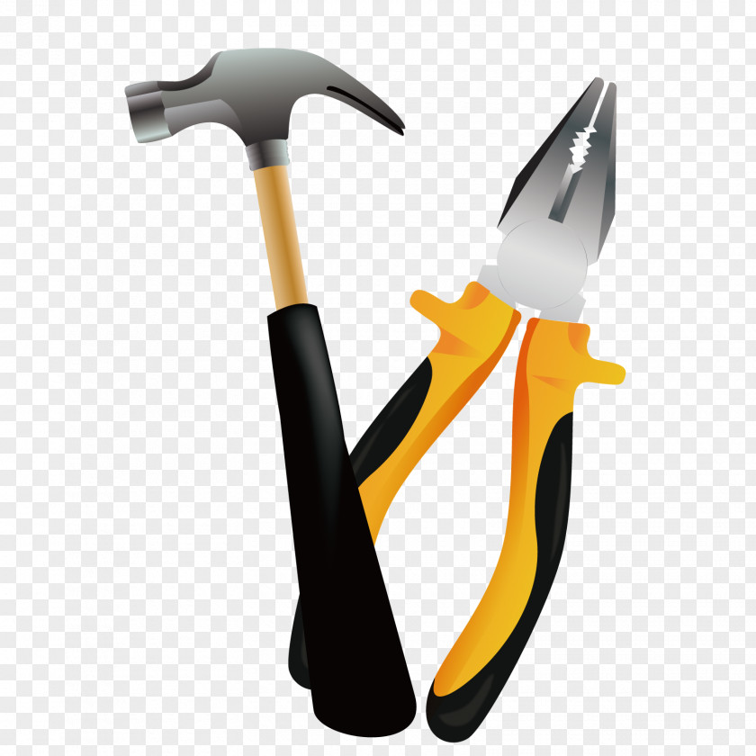 Vector Nail Hammer Euclidean Tool PNG