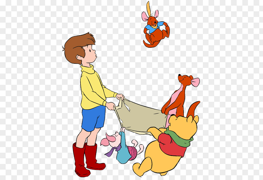 Winnie The Pooh Winnie-the-Pooh Roo Christopher Robin Tigger Clip Art PNG