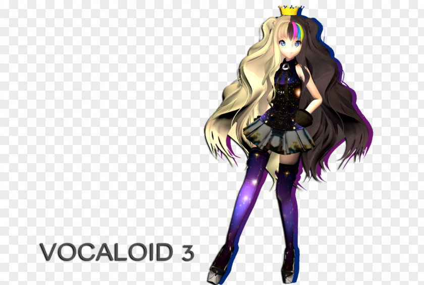 4D Galaco SeeU Vocaloid Desktop Wallpaper PNG