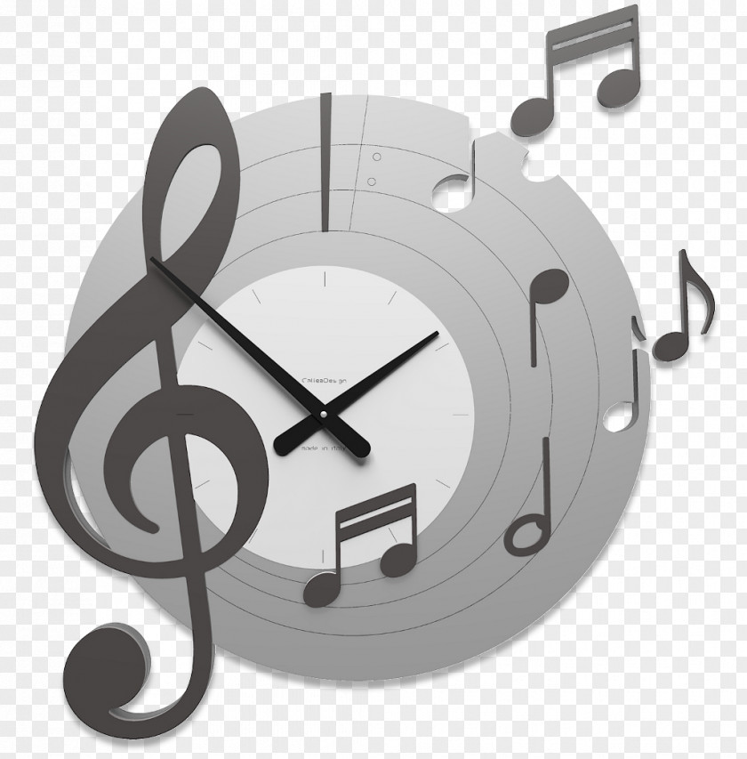 Clock Music Parede Decorative Arts House PNG arts House, wall clock clipart PNG
