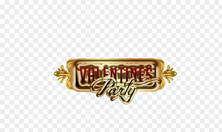Creative Valentine's Day Logo Brand Font PNG