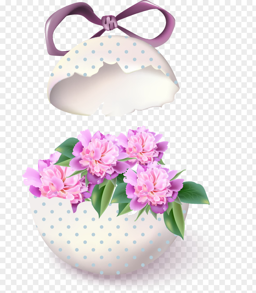 Easter Postcard Egg Clip Art PNG