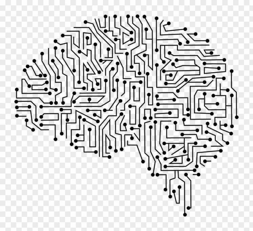 Electronic Brain Artificial Intelligence Euclidean Vector PNG